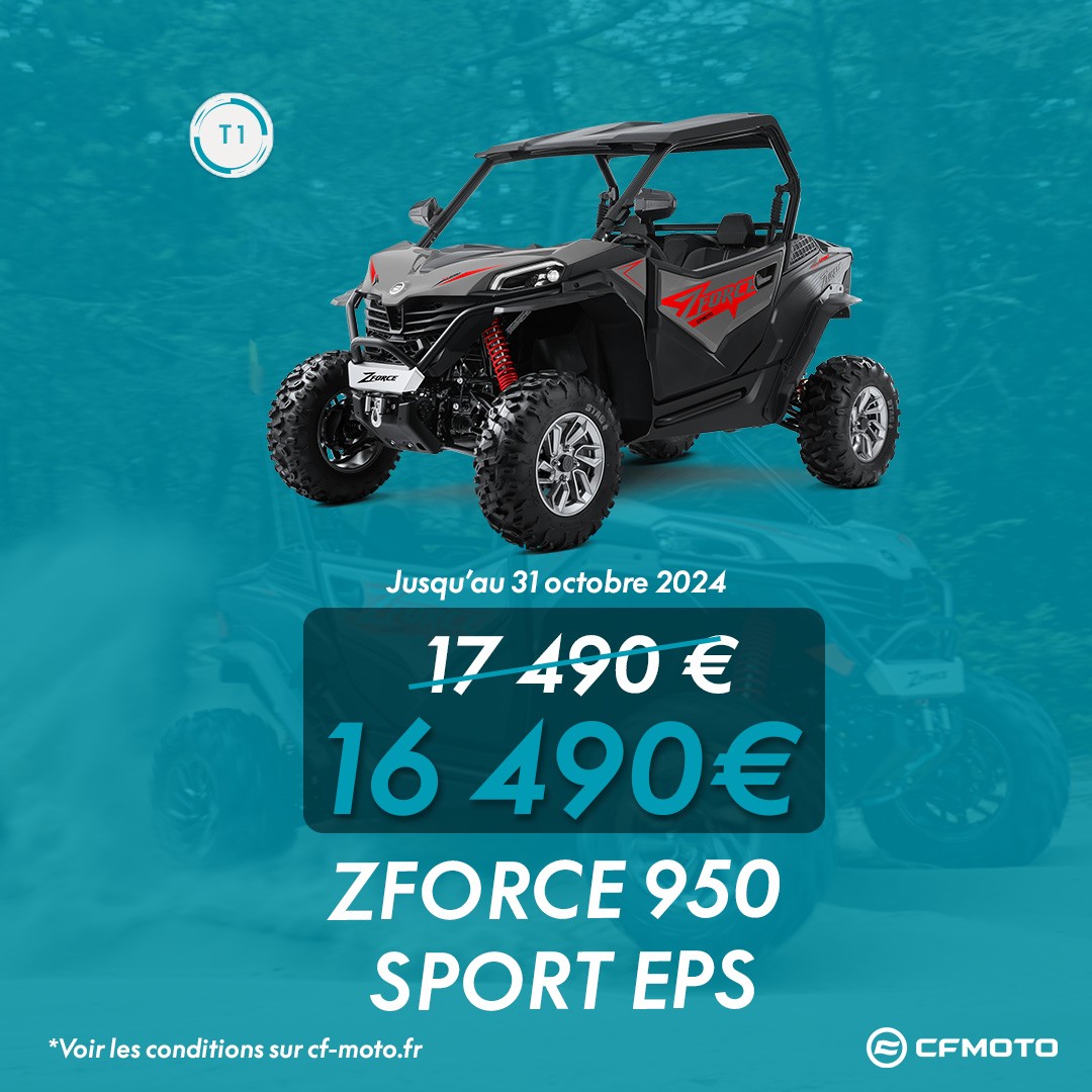 PROMO CFMOTO ZFORCE 950 SPORT AVENEL MOTOS