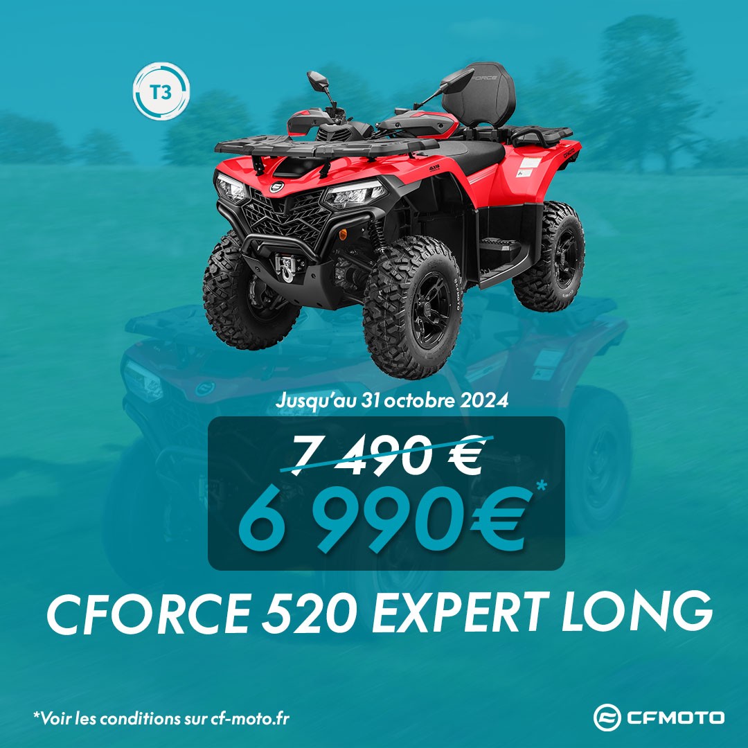 PROMO CFMOTO CFORCE 520 EXPERT LONG T3 AVENEL MOTOS