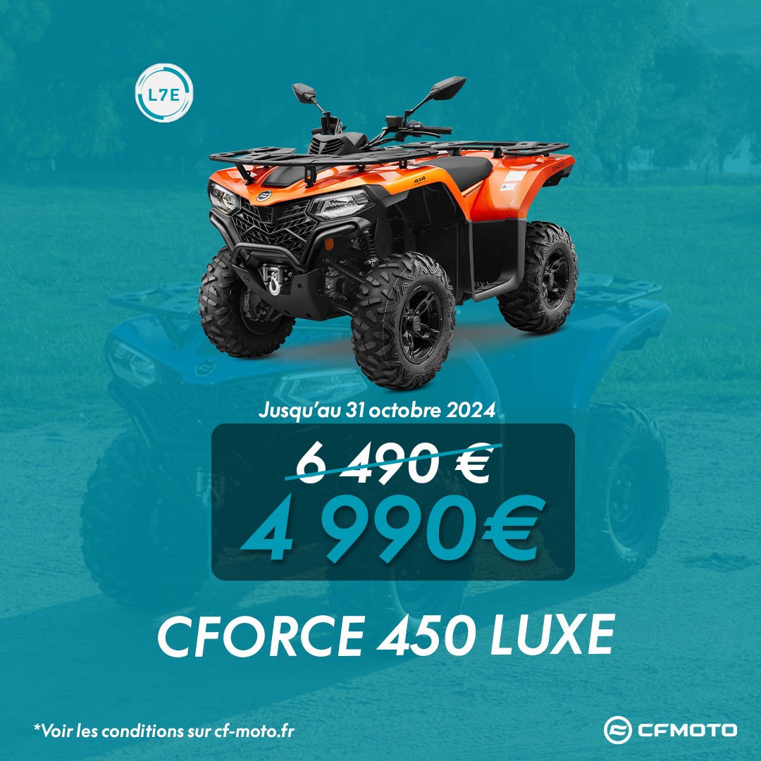 PROMO CFMOTO CFORCE 450 LUXE L7E AVENEL MOTOS