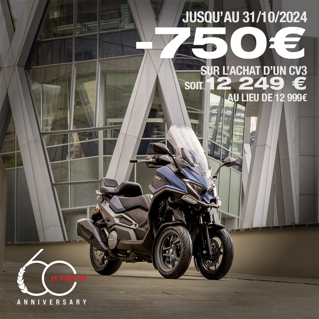 PROMO KYMCO CV3 AVENEL MOTOS