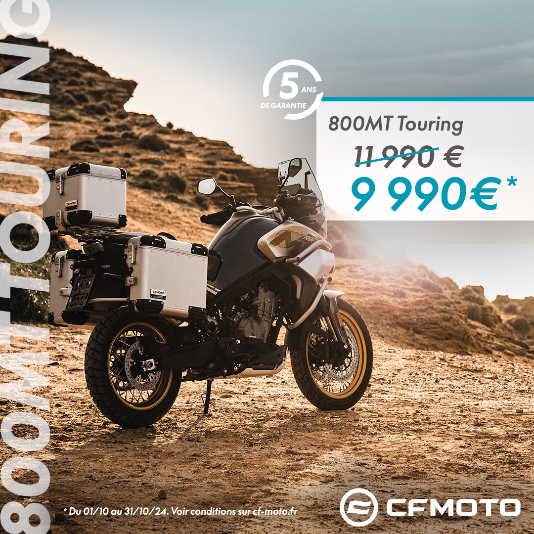 PROMO CFMOTO MT 800 TOURING AVENEL MOTOS